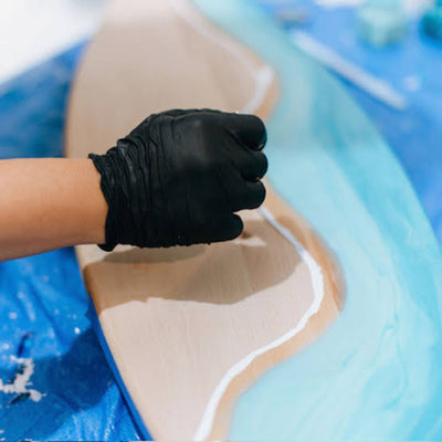 Resin Art Class: Ocean Waves
