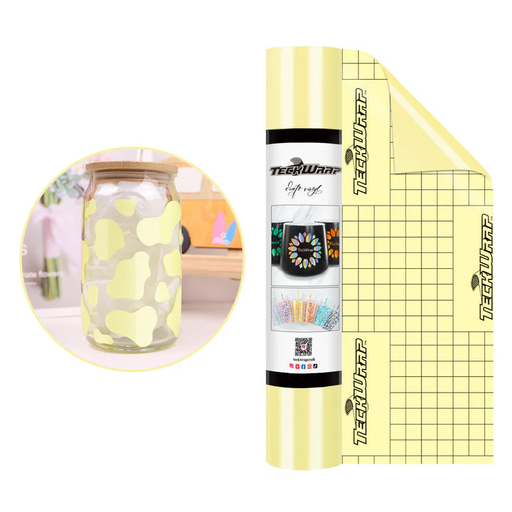 001E Series TWC Vinyl (Glossy)- Pastel Yellow