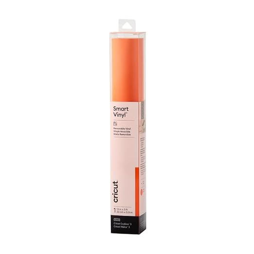 Cricut Smart Vinyl™ – Removable-Orange