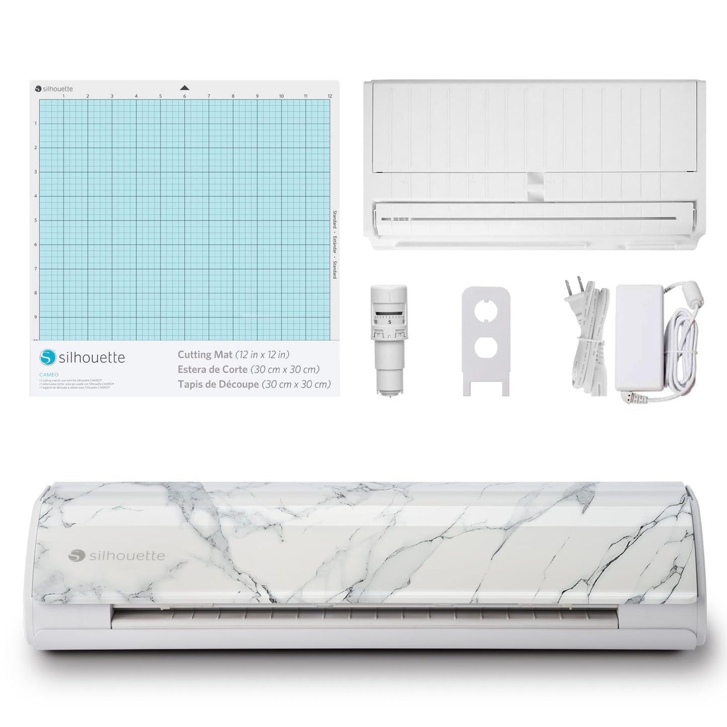 Silhouette Cameo 5- Bianco Carrara