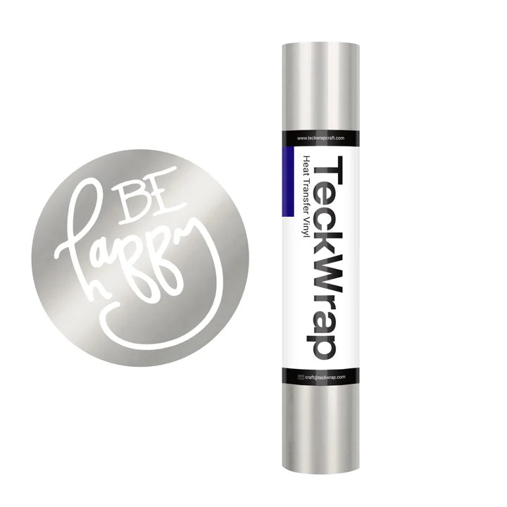Teckwrap PU Heat Transfer Vinyl-Silver