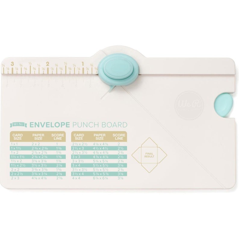 We R Memory Keepers Envelope Punch Board