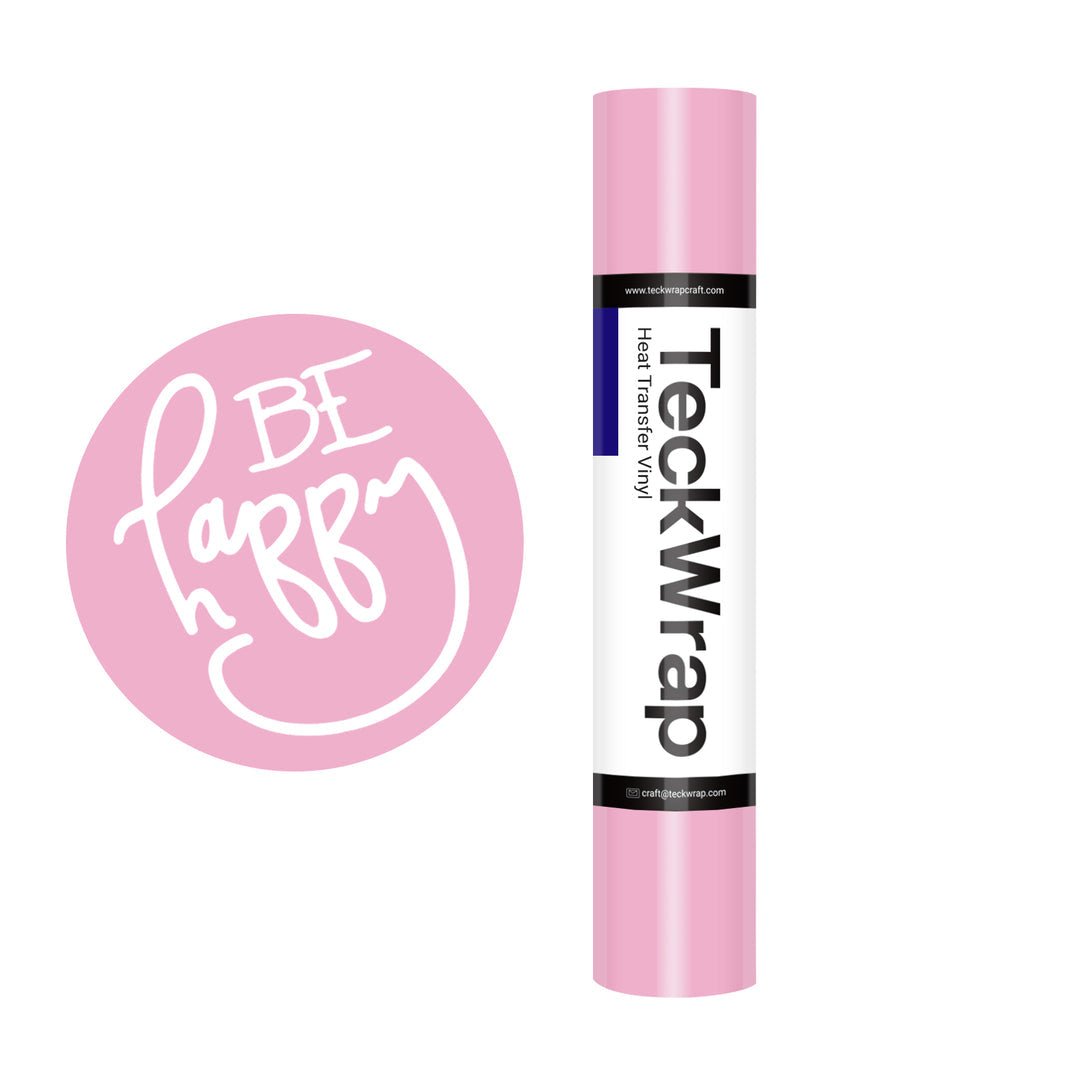 Teckwrap PU Heat Transfer Vinyl-Pink
