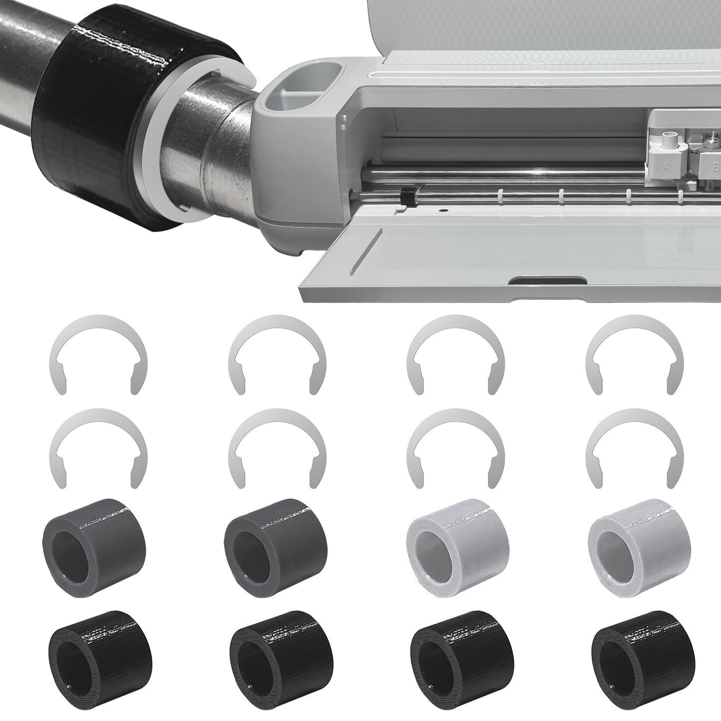 Rubber Roller Replacement for Cricut Machines