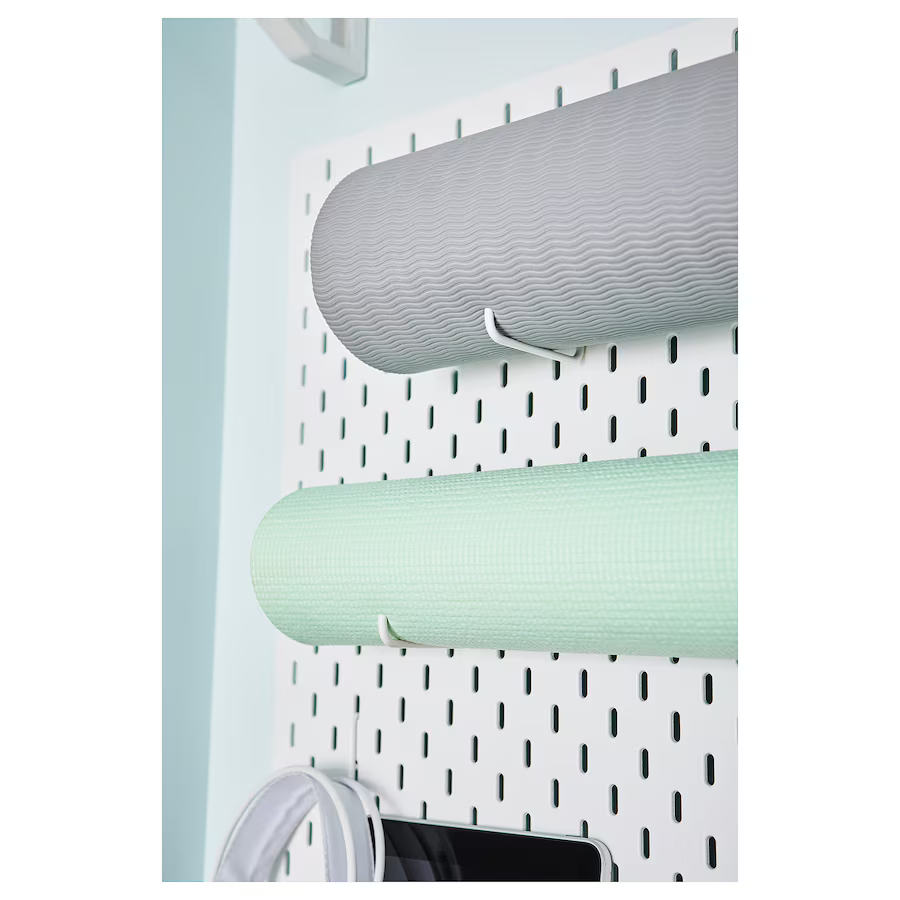 Pegboard B-019 F Hook, 2 pack - White