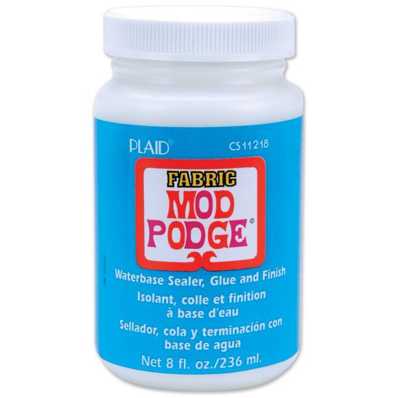 Plaid Mod Podge Fabric Finish,8oz