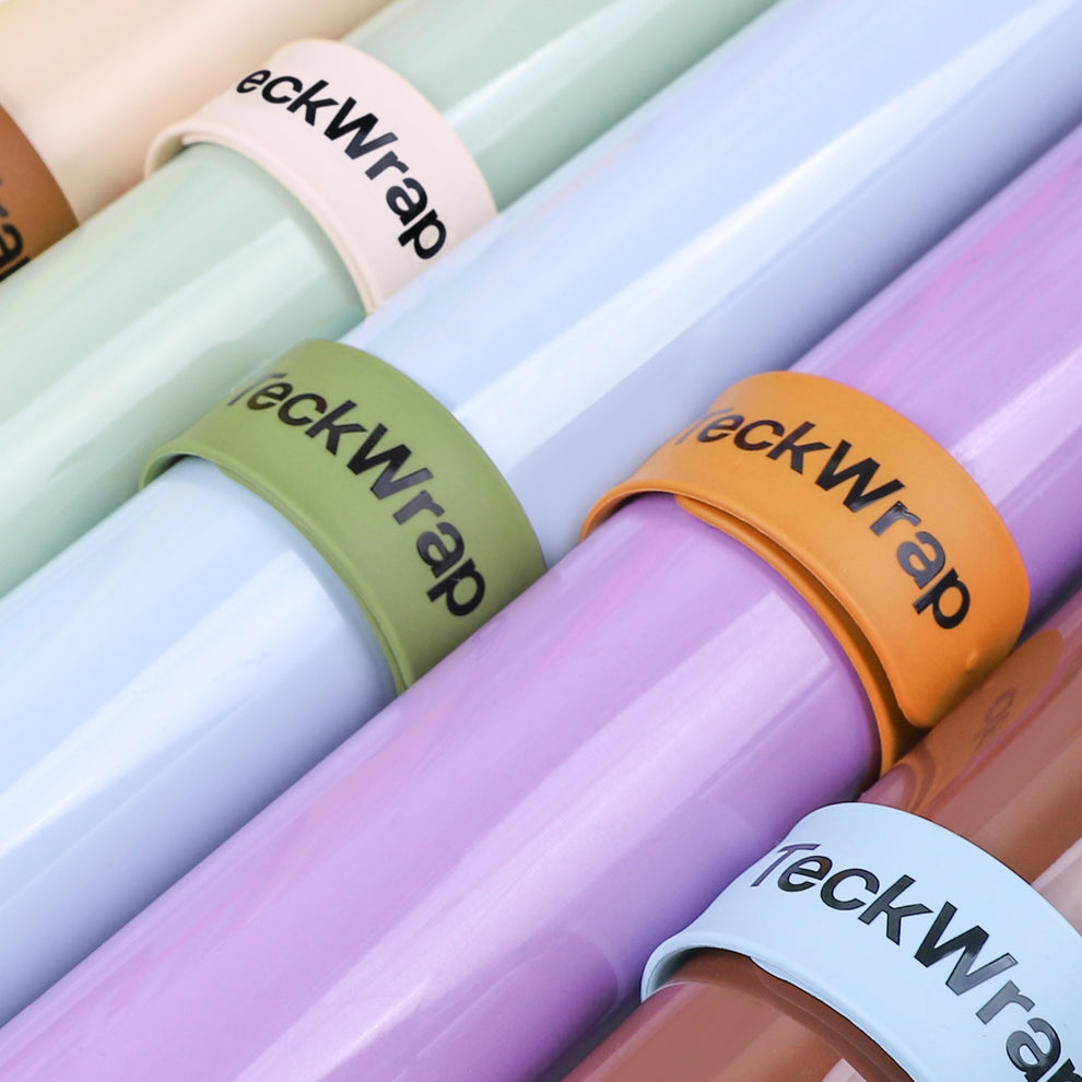 TeckWrap Silicone Slap Bracelets-Morandi Color