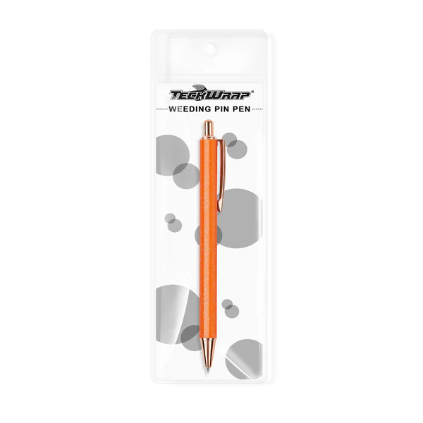 Teckwrap Weeding Pin Pen - Orange