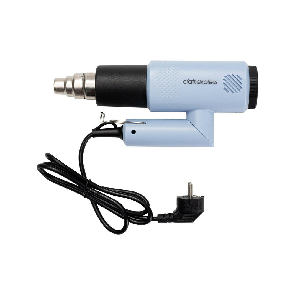 Craft Express Foldable Pacific Blue Heat Gun – Dual Temp Craft Tool