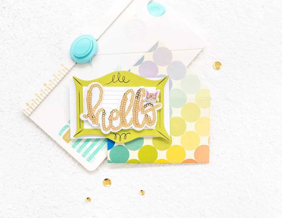 We R Memory Keepers Punch Board-Mini Envelop