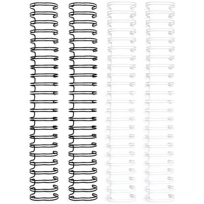 We R Memory Keepers Cinch Wires .625" 4/Pkg-Black & White