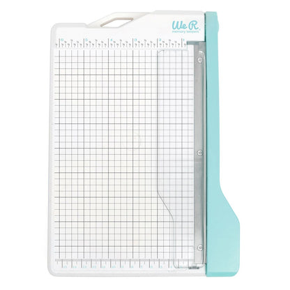 We R Memory Keepers Mini Guillotine Paper Trimmer – BLUE