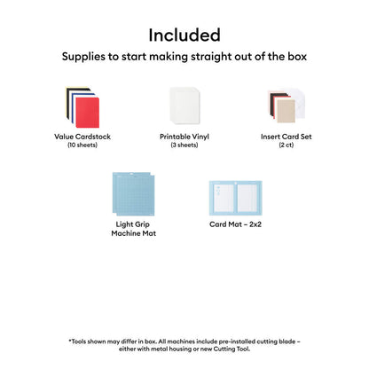 Cricut Explore™ 5 + Essential Bundle