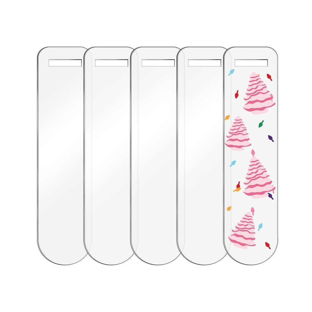 Acrylic Bookmark Blanks(5 Pcs/Set)