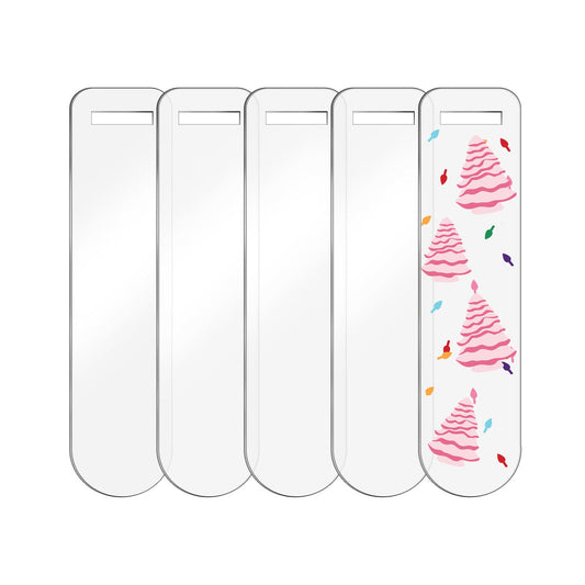 Acrylic Bookmark Blanks(5 Pcs/Set)