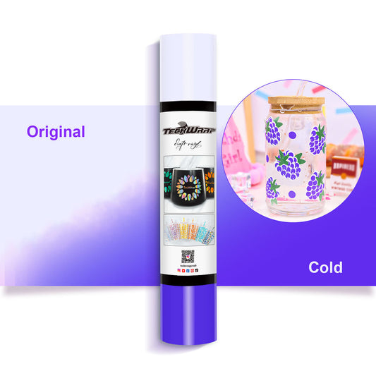 TWC Cold Color Changing Adhesive Vinyl-LAVENDER