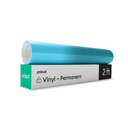 Cricut Cold-Activated, Color-Changing Vinyl – Permanent, Light Blue - Turquoise