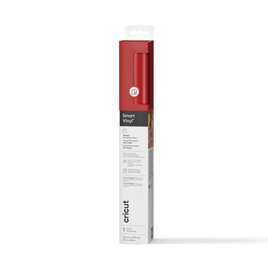 Cricut Smart Vinyl™ – Permanent-Red