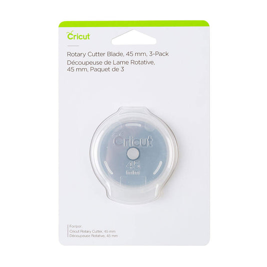 Cricut 45mm rotary blade refill, 3 replacement blades