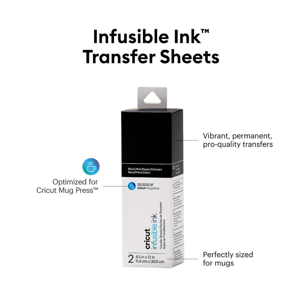 Infusible Ink™ Transfer Sheets-Black(2 ct)