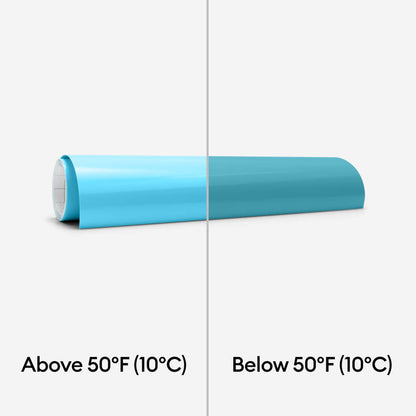 Cricut Cold-Activated, Color-Changing Vinyl – Permanent, Light Blue - Turquoise