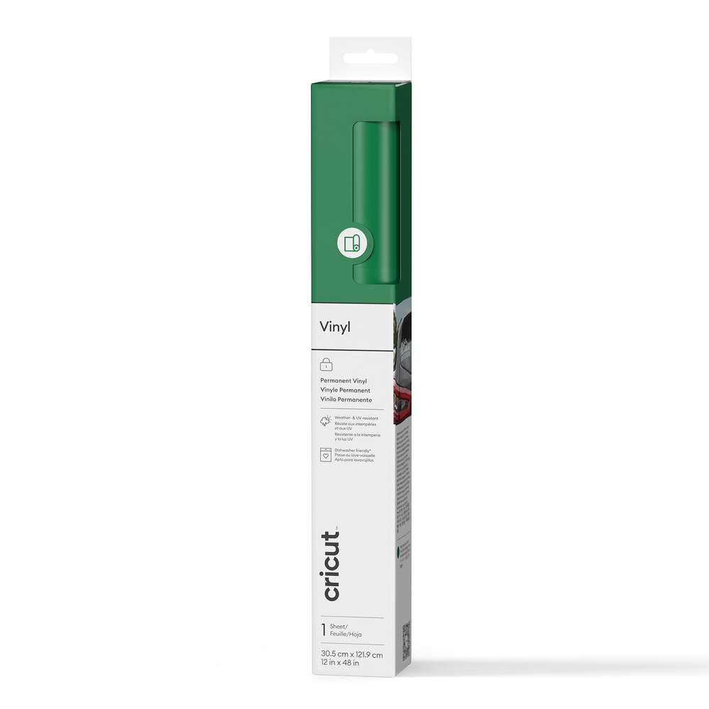 Cricut Premium Vinyl™ – Permanent, Kelly Green