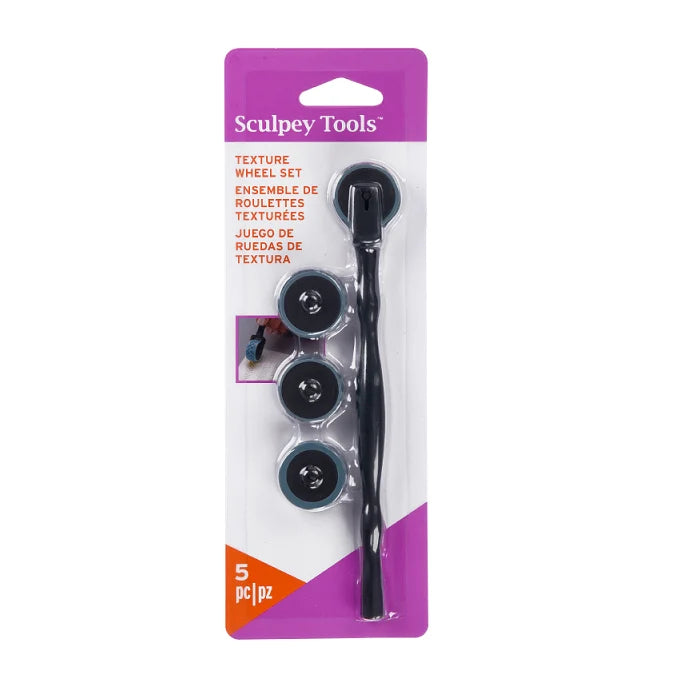 Sculpey Tools Texture Wheel Set 5pcs