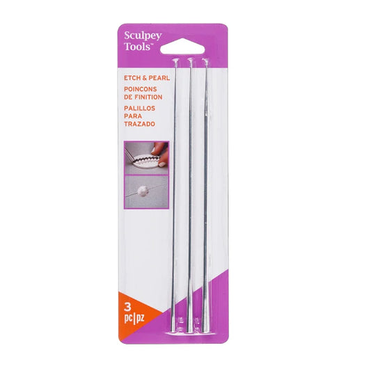 Sculpey Tools Etch & Pearl 3 Pcs