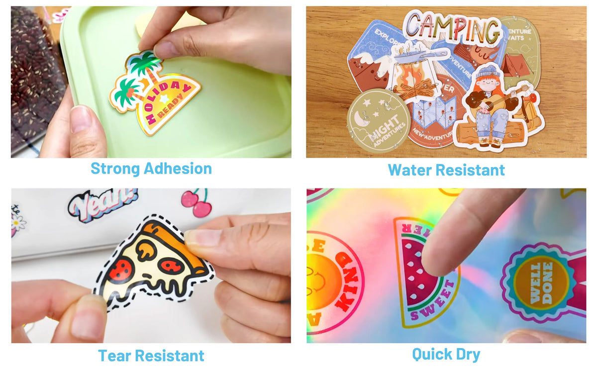 TECKWRAP Translucent PRINTABLE STICKER VINYL (15PCS)