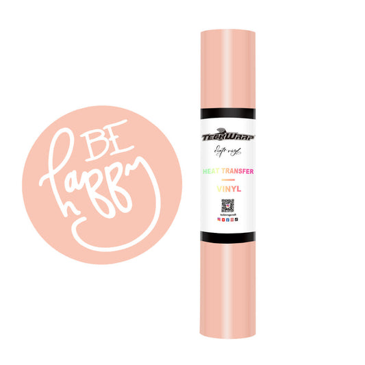 Teckwrap PU Heat Transfer Vinyl-Pastel Pink