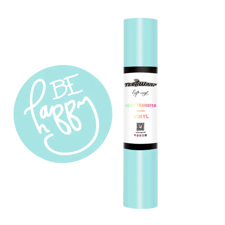 Teckwrap PU Heat Transfer Vinyl- Pastel Blue