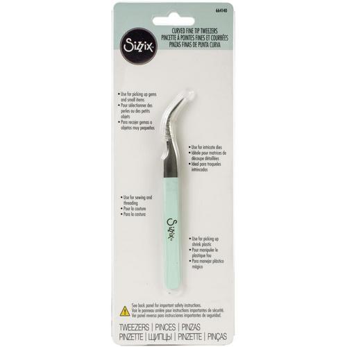 Sizzix CURVED FINE-TIP TWEEZERS Accessory