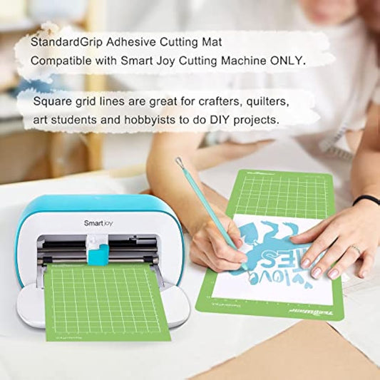 TECKWRAP 4.5 X 6.5 Mini Standard Grip Cutting Mat For Cricut Joy