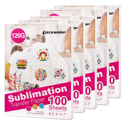 Teckwrap Sublimation Papers (120G) -500 sheets