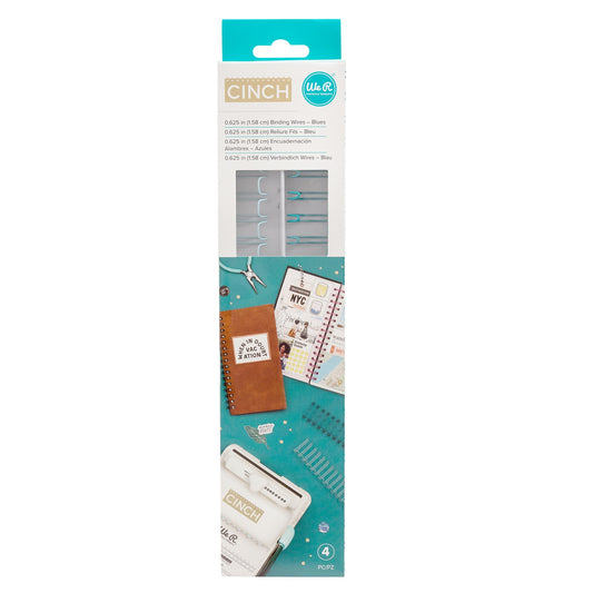 We R Memory Keepers Cinch Wires .625" 4/Pkg-MINT