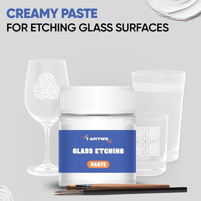7 Artists Glass Etching Cream 50 ml (130 g)