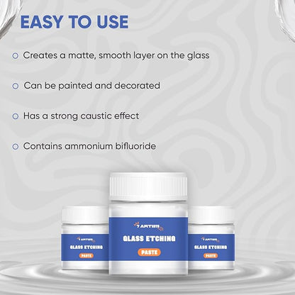 7 Artists Glass Etching Cream 50 ml (130 g)