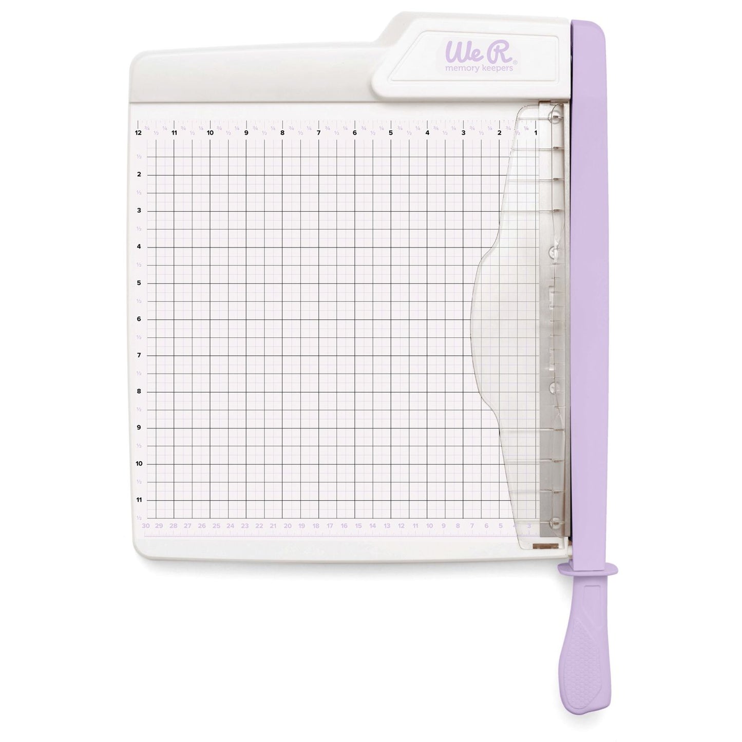We R Memory Keepers Large Guillotine Cutter 12" - LILAC