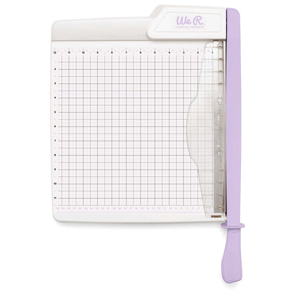 We R Memory Keepers Large Guillotine Cutter 12" - LILAC
