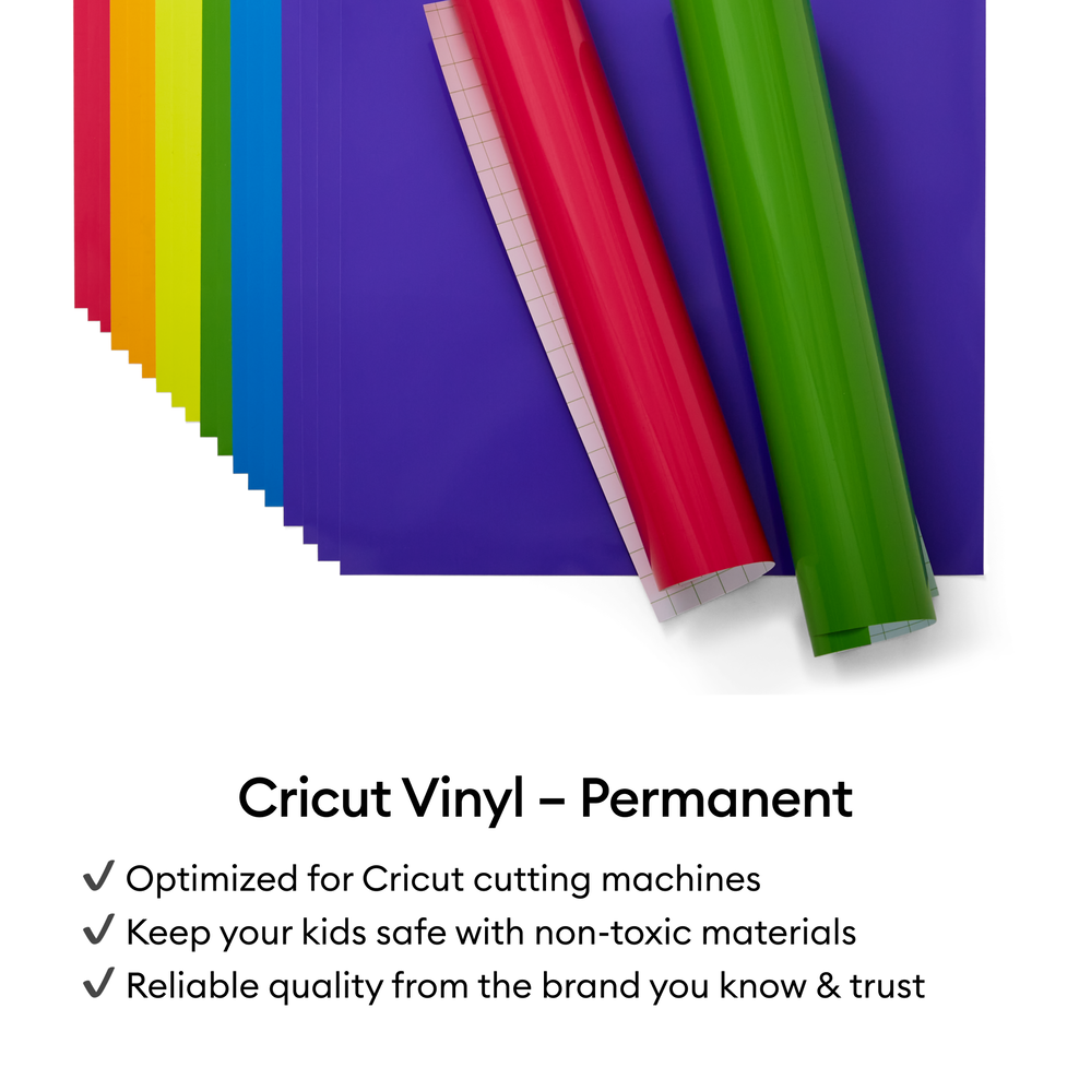 Cricut Premium Vinyl™ Sampler, Summer - Permanent