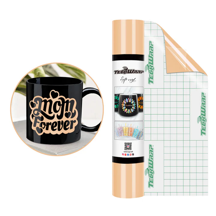Teckwrap 001G SeriesCraft Vinyl-APRICOT