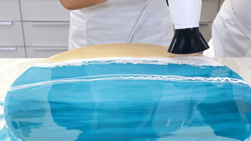 Resin Art Class: Ocean Waves
