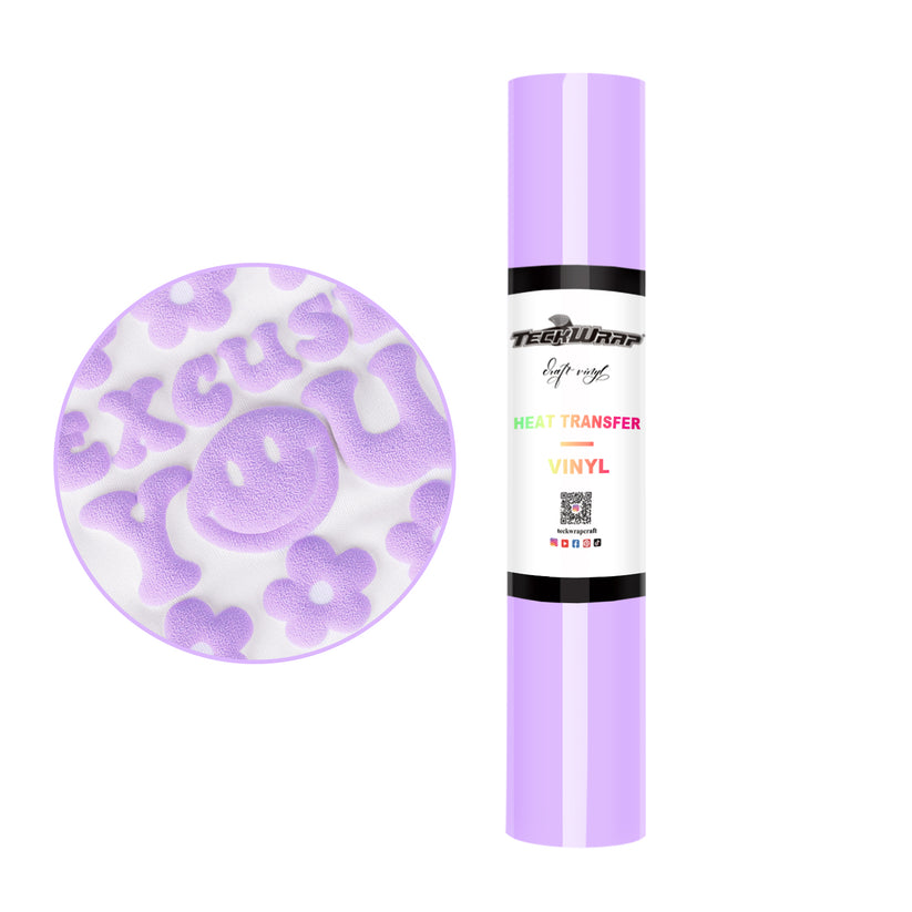 Teckwrap Puff Heat Transfer Vinyl-Lilac