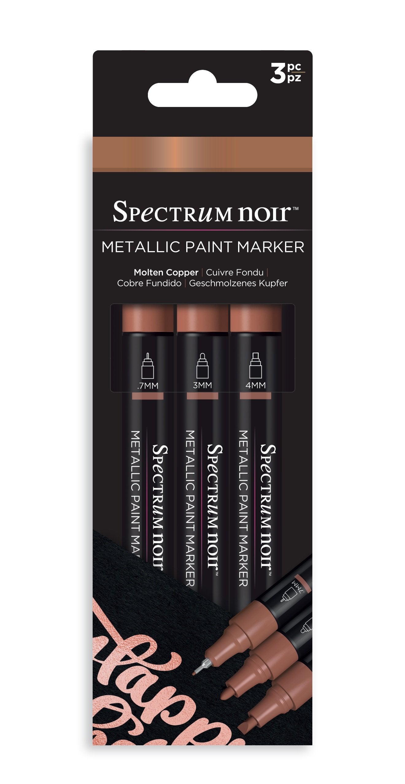 Spectrum Noir Metallic Paint Marker-Molten Copper