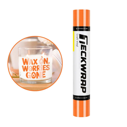 Teckwrap 001G SeriesCraft Vinyl-PUMPKIN