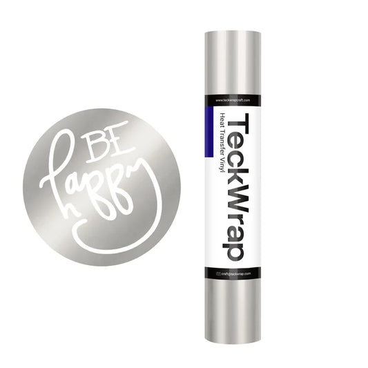 Teckwrap PU Heat Transfer Vinyl-Silver