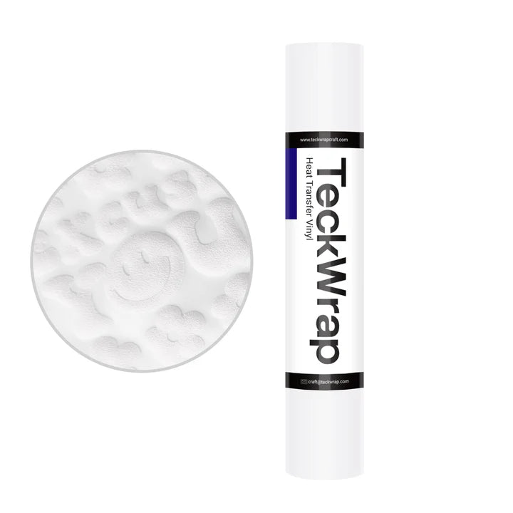 Teckwrap Puff Heat Transfer Vinyl-White