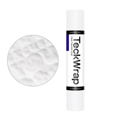 Teckwrap Puff Heat Transfer Vinyl-White