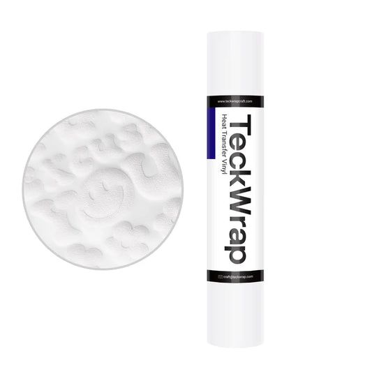 Teckwrap Puff Heat Transfer Vinyl-White