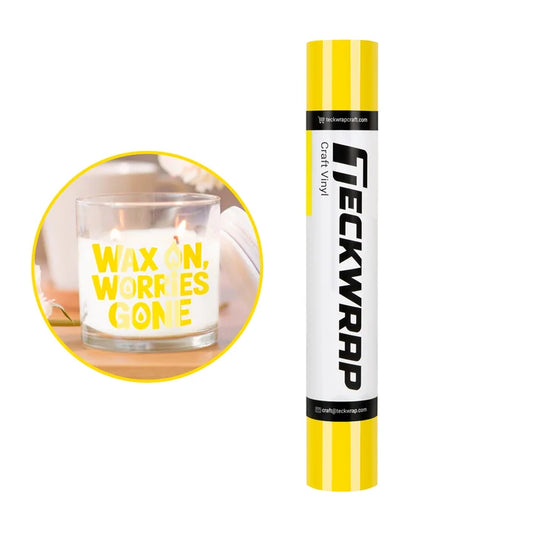 Teckwrap 001G SeriesCraft Vinyl-YELLOW PASSION